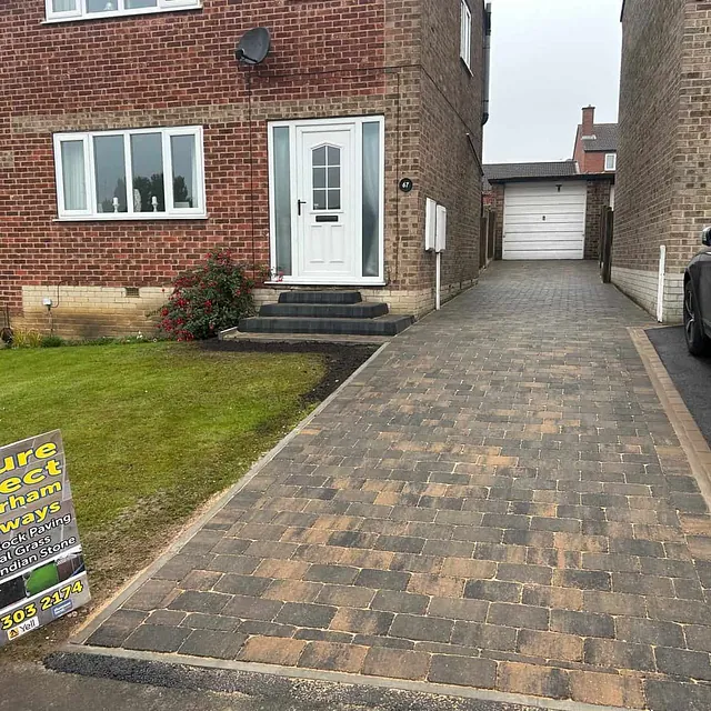 block paving drive