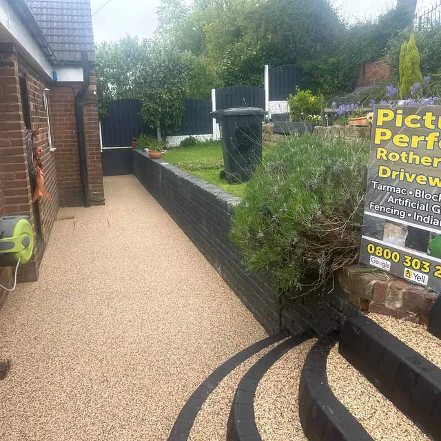 resin bound paving